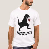 WEINT - Shirt, WINEASAURUS Funny T-Shirt (Vorderseite)
