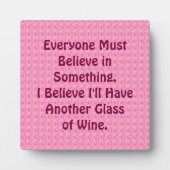 Weintablette Fotoplatte (Vorderseite)