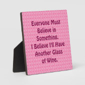 Weintablette Fotoplatte (Vorderseite)