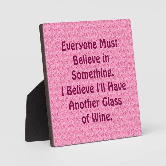 Weintablette Fotoplatte (Vorderseite)