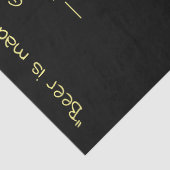 Weinteppichpapier mit Zitat von Martin Luther Seidenpapier (Detail)