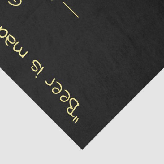 Weinteppichpapier mit Zitat von Martin Luther Seidenpapier (Detail)