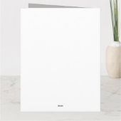 Weinthema, danke Karte (Rückseite)