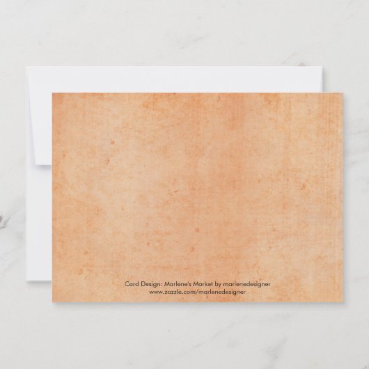 Weinthema Save the Date Karte (Rückseite)