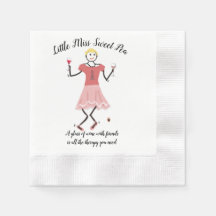 Weintherapie Little Miss Sweet Pea Cocktail Servie