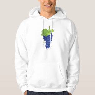 Weintraube den Hoodie der Männer