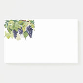 Weintraube Post-it Klebezettel (Vorderseite)