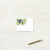 Weintraube Post-it Klebezettel (Auf Schreibtisch)