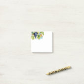 Weintraube Post-it Klebezettel (Auf Schreibtisch)