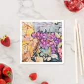 Weintraube Serviette (Beispiel)