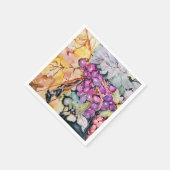 Weintraube Serviette (Ecke)