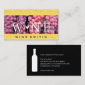 Weintrauben | Anwesen Visitenkarte (Vorne/Hinten)