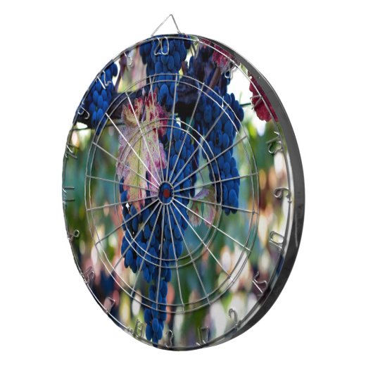 Weintrauben Dartscheibe (Vorderseite rechts)