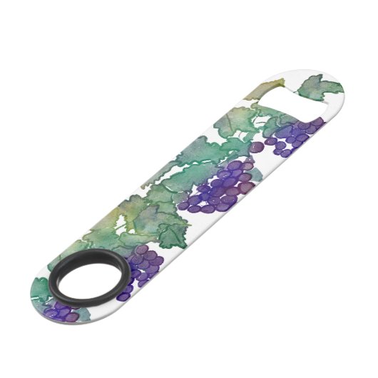 Weintrauben Flaschenöffner (Vorderseite Schrägansicht)