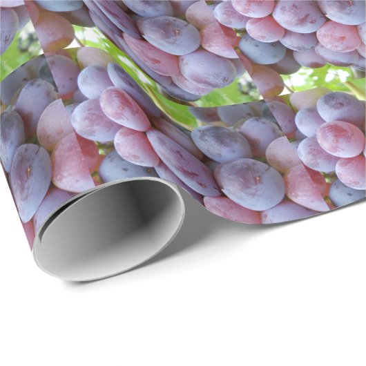 Weintrauben Geschenkpapier (Rolleneckpunkt)