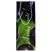 Weintrauben Geschenktüte Für Weinflaschen (Rückseite)