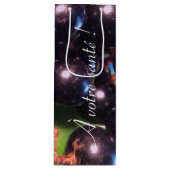 Weintrauben Geschenktüte Für Weinflaschen (Vorderseite)