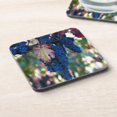 Weintrauben Getränkeuntersetzer (Linke Seite)