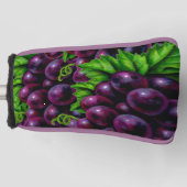 Weintrauben Golf Headcover (Vorderseite)