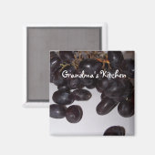 Weintrauben, Großküche Magnet (Vorderseite/Rückseite)