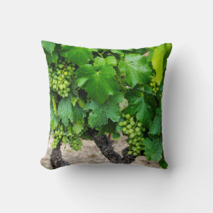 Weintrauben Growing, Frankreich Kissen