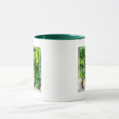 Weintrauben Growing, Frankreich Tasse (Zentrum)