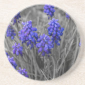 Weintrauben - Hyazinthen Getränkeuntersetzer (Vorne)