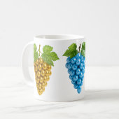 Weintrauben Kaffeetasse (Vorderseite Links)