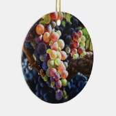 Weintrauben Keramik Ornament (Rechts)