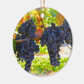 Weintrauben Keramikornament (Links)