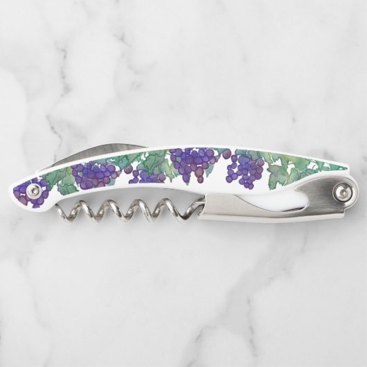 Weintrauben Korkenzieher (Rückseite)