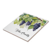 Weintrauben Land Weintrauben Tile Fliese (Seite)