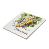 Weintrauben Land Weintrauben Tile Fliese (Seite)