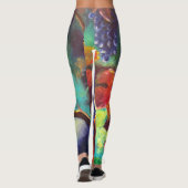 Weintrauben Leggings (Rückseite)