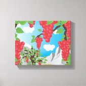 Weintrauben Leinwanddruck (Vorderseite)