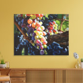 Weintrauben Leinwanddruck (Insitu (Wohnzimmer))