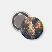 Weintrauben Magnet (Vorderseite/Rückseite)