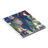 Weintrauben Notizblock (angewinkelt)