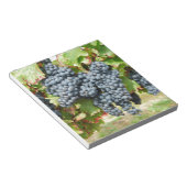 Weintrauben Notizblock (angewinkelt)