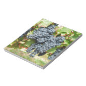 Weintrauben Notizblock (Rotiert)