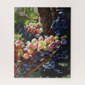 Weintrauben Puzzle (Vertikal)