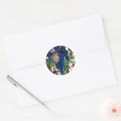 Weintrauben Runder Aufkleber (Umschlag)