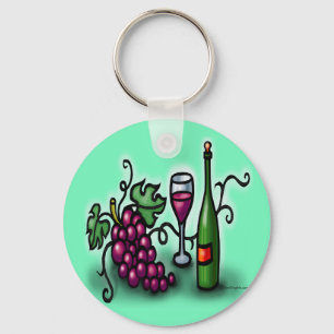 Weintrauben Schlüsselanhänger