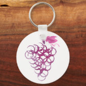 Weintrauben Schlüsselanhänger (Rückseite)