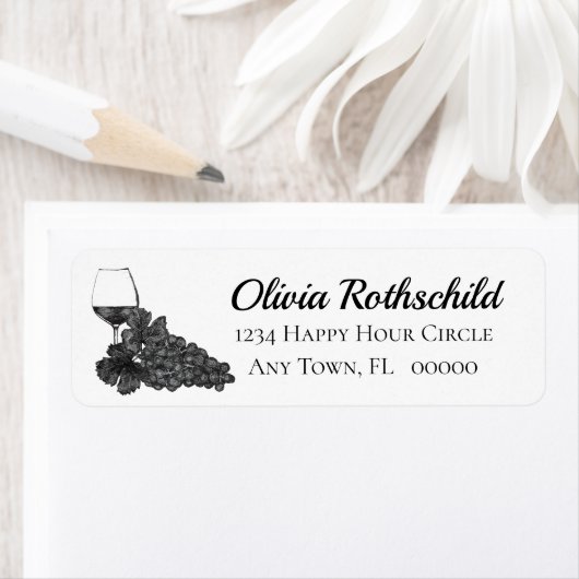 Weintrauben Schwarz-weiß (Insitu)