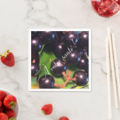 Weintrauben Serviette (Beispiel)