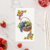 Weintrauben Serviette (Beispiel)