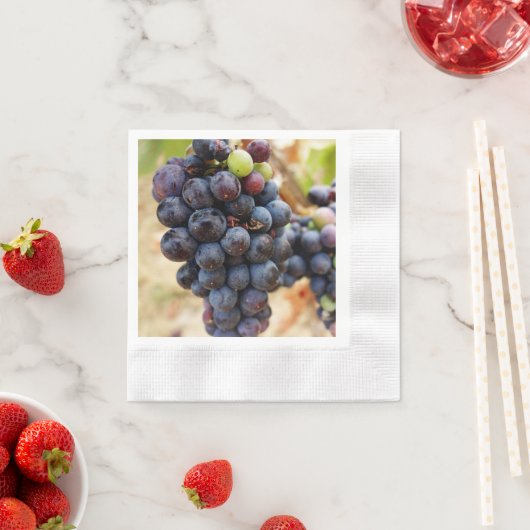 Weintrauben Serviette (Beispiel)