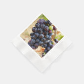 Weintrauben Serviette (Ecke)