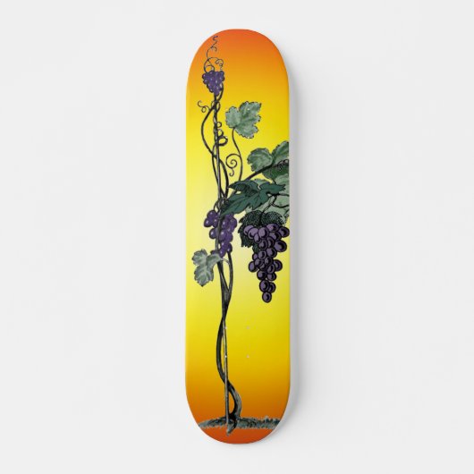 Weintrauben Skateboard (Vorne)